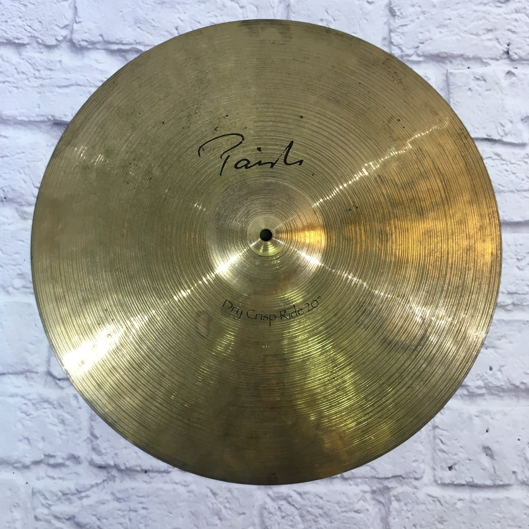Paiste 20in Signature Dry Crisp Ride Cymbal