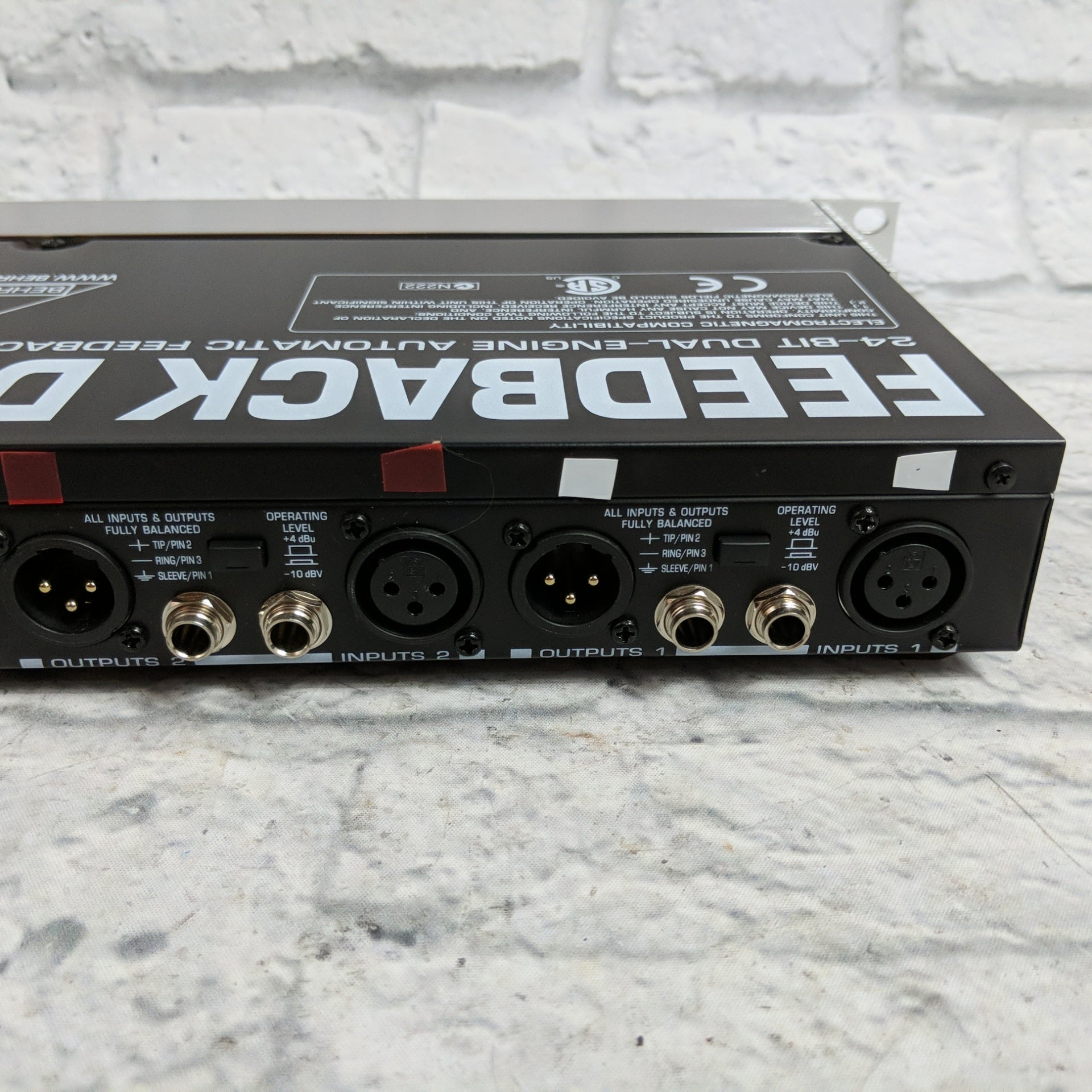 Behringer Feedback Destroyer Pro DSP 1124P