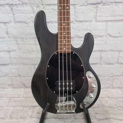 Ernie Ball Music Man Sterling Sub Series 4 String Bass Guitar - Black Satin