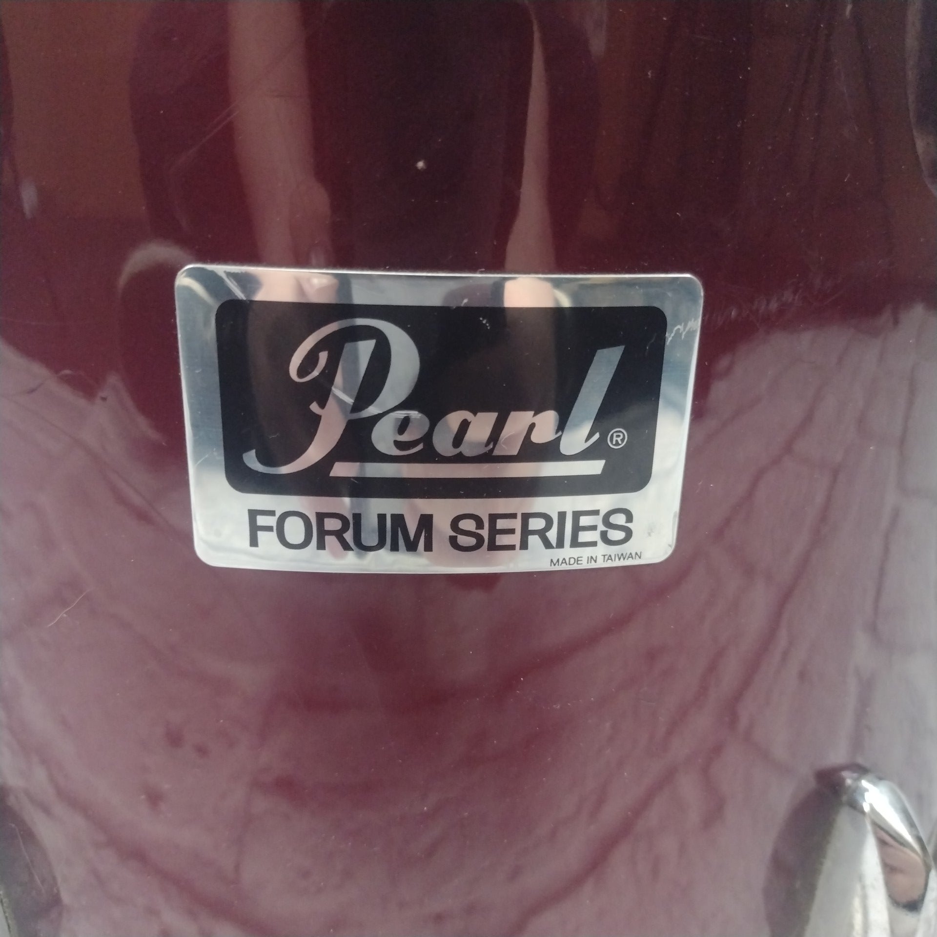 Pearl Forum Series Acoustic 13 x 12 Tom Drum - Wine Red