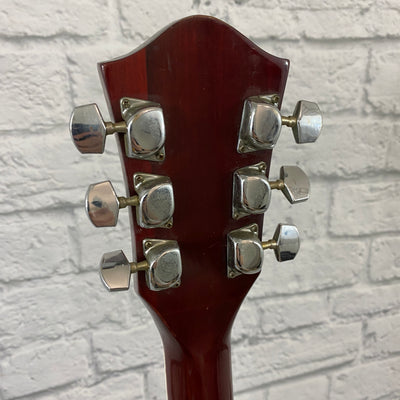 Matsumoku Global EA-200 Lawsuit Era 70s Maroon ES-335 style guitar MIJ