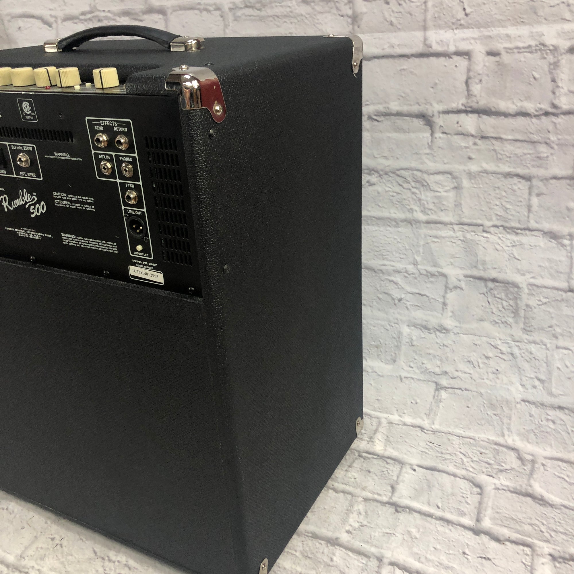 Fender Rumble 500 Bass Combo Amp
