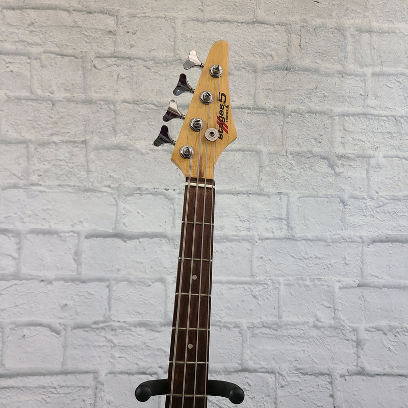 Samick Precision Samick Stages 5 Precision Style 4-String Bass Guitar - Teal - Evolution ...