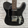 Squier Black and Chrome Standard Telecaster Electric Guitar