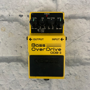 Boss ODB-3 Bass Overdrive Pedal