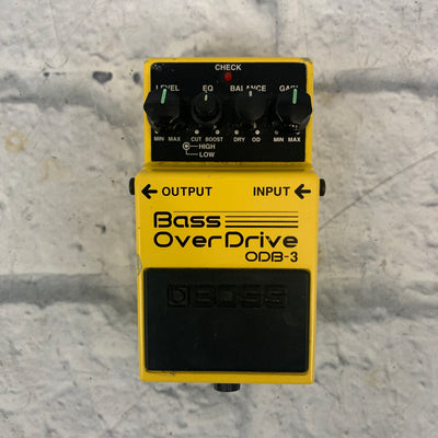 Boss ODB-3 Bass Overdrive Pedal