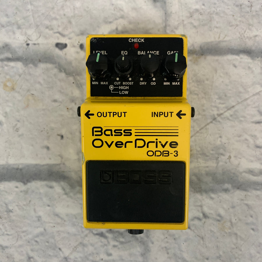 Boss ODB-3 Bass Overdrive Pedal