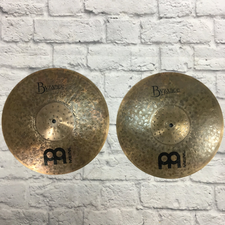 Meinl 14in Byzance Dark Hi Hat Cymbal Pair