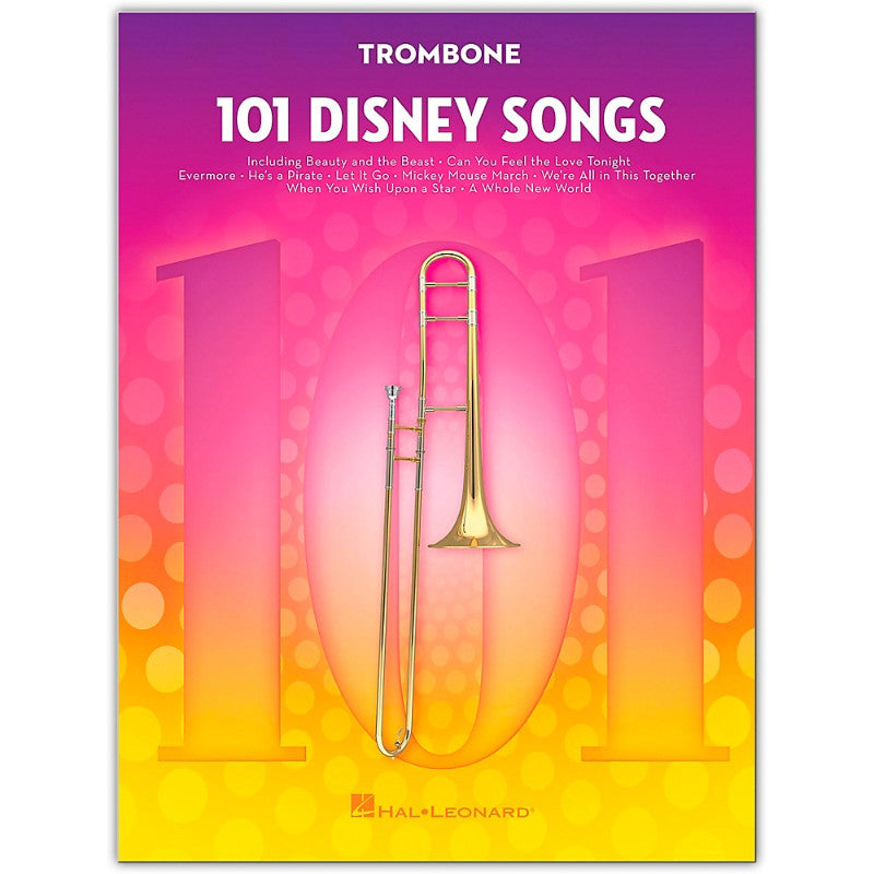 Hal Leonard 101 Disney Songs for Trombone