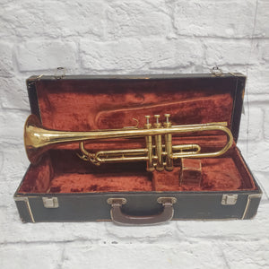 Vintage Elkhorn by Getzen Model 201 Trumpet 50s w/ Case