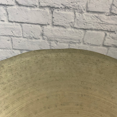 Vintage Beverley (Made in England) 20" Crash Ride Cymbal AS IS