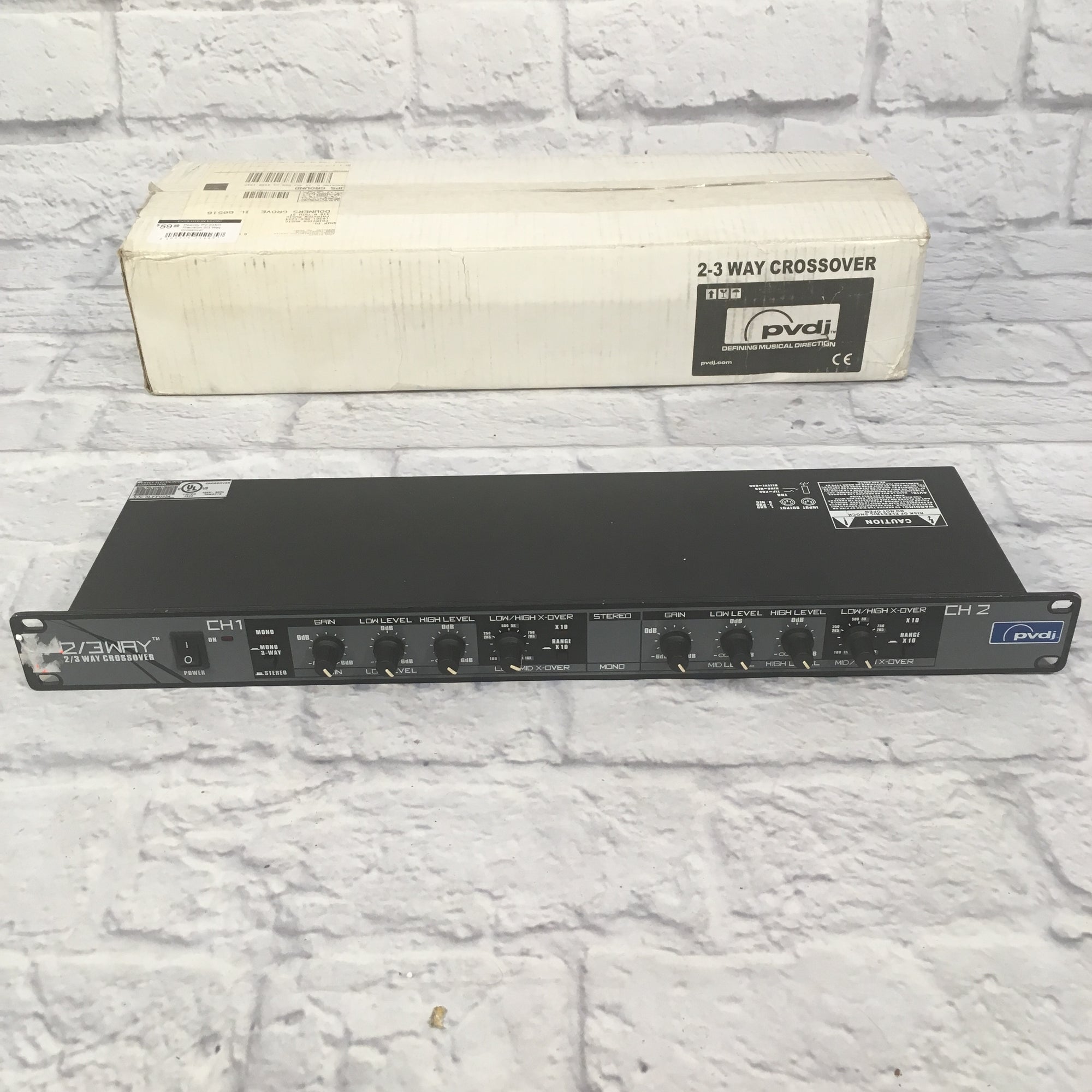 Peavey PV 23XO Precision 2/3 Way Crossover