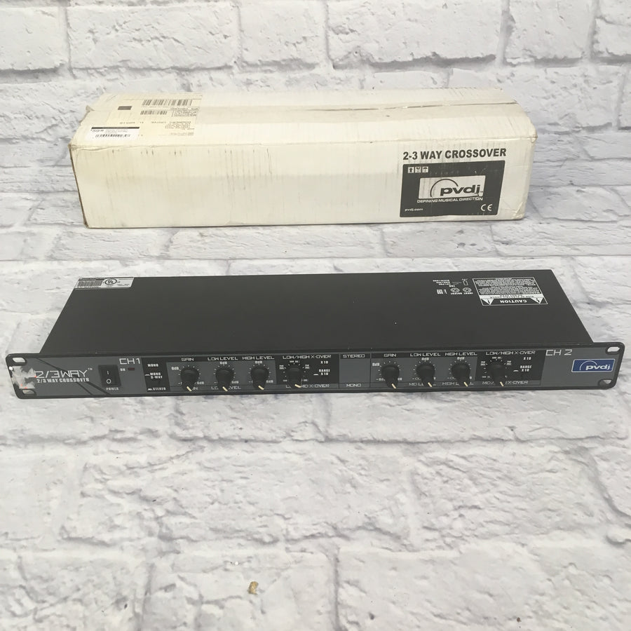 Peavey PV 23XO Precision 2/3 Way Crossover