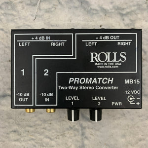 Rolls MB15 Promatch Two-Way Stereo Converter