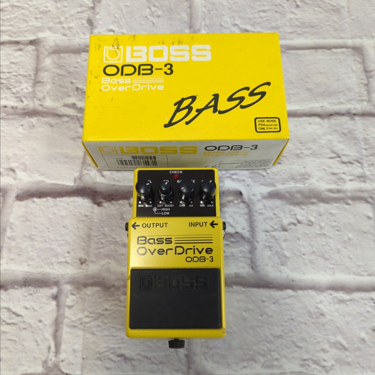 Boss ODB-3 Bass Overdrive Pedal - Evolution Music