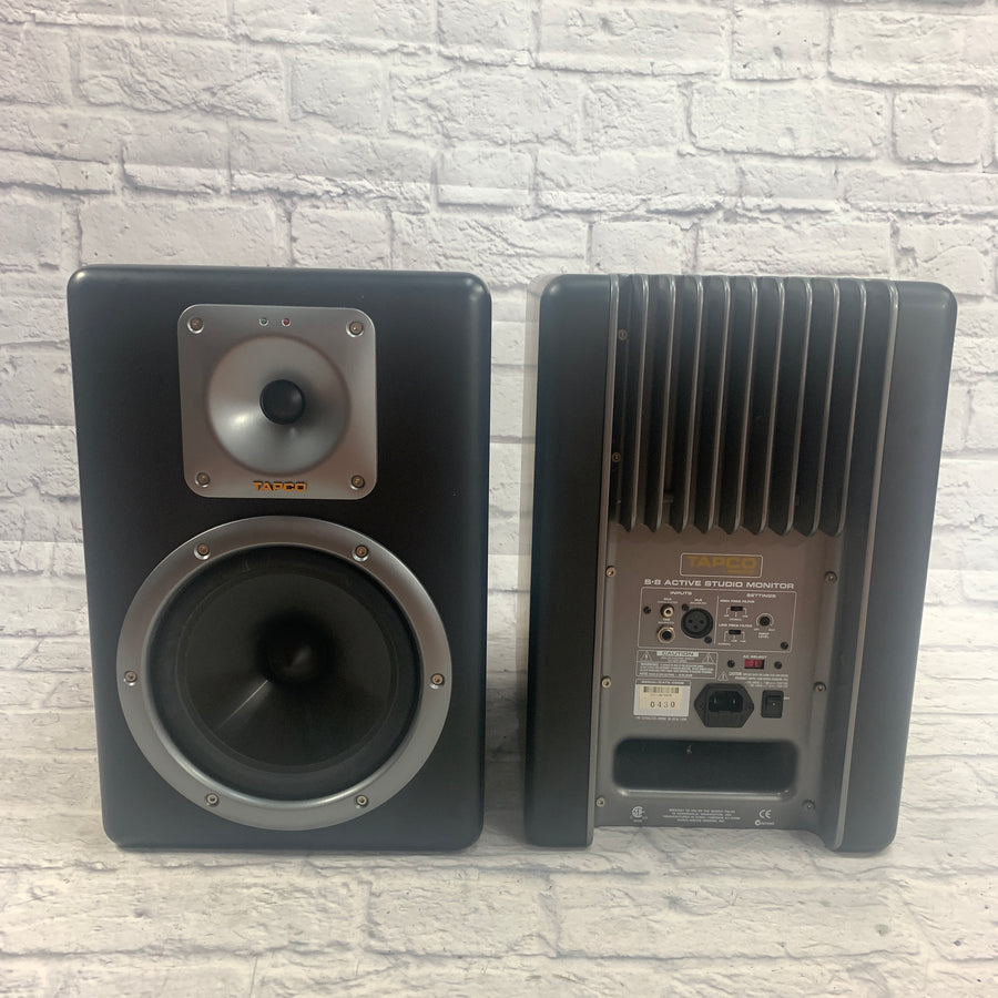 Tapco S8 Powered Speaker Pair