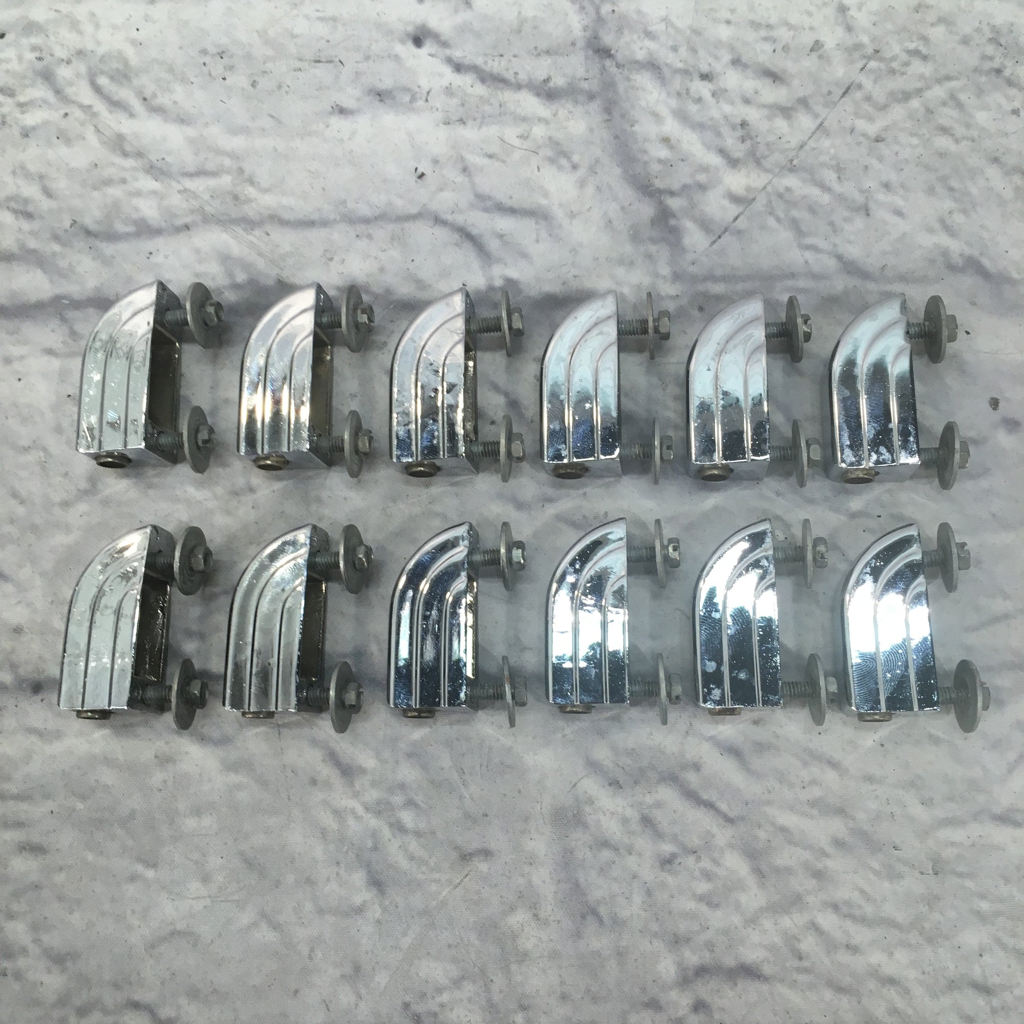 Vintage 60s Leedy Lugs (Set of 12)