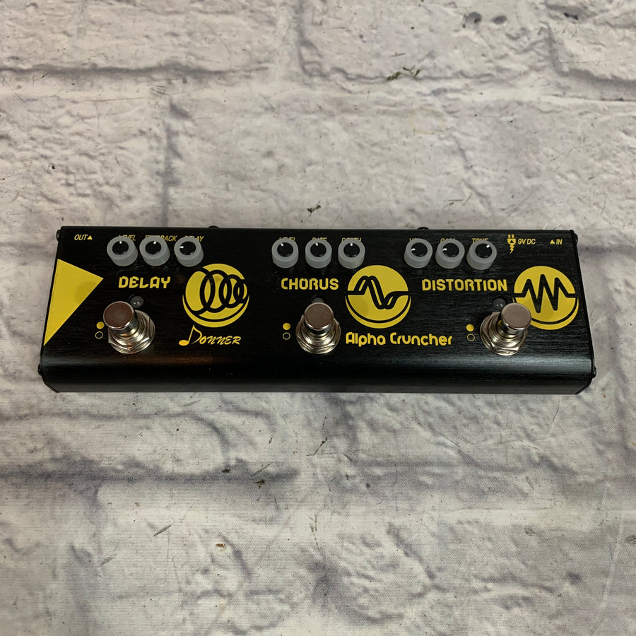 Donner Alpha Cruncher Delay/Chorus/Distortion