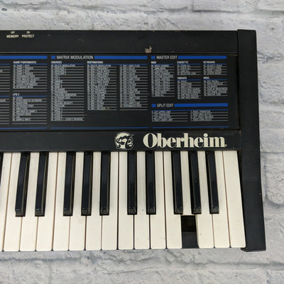 Vintage Oberheim Matrix 6 1980s Synth