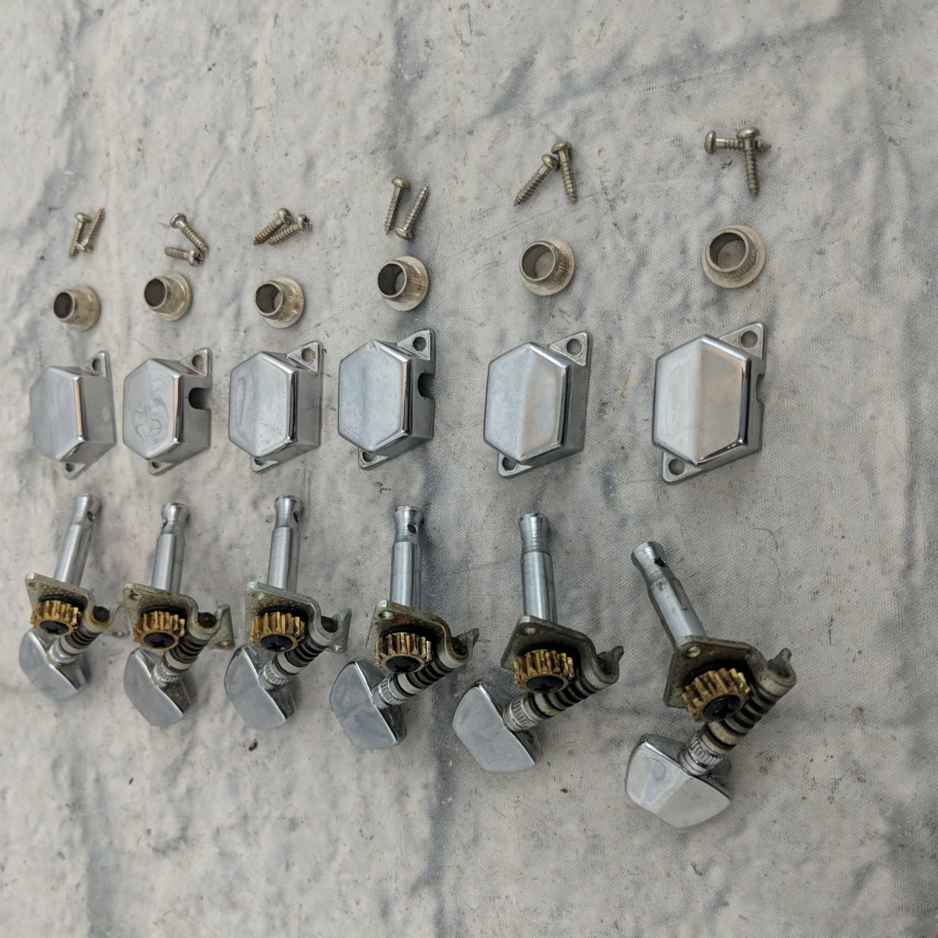 Korean Tuning Machines - Chrome