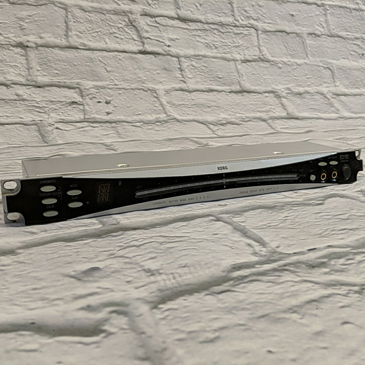 Korg DTR2000 Rack Tuner for Guitar or Bass