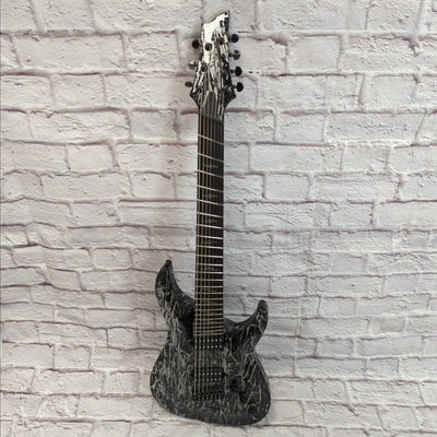 Schecter C-7 Silver Mountain Multi-Scale 7 String Electric Guitar