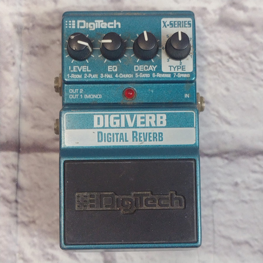 Digitech Digiverb Digital Reverb Pedal