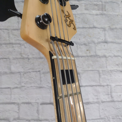 SX 5 String Natural 5 String Bass Guitar