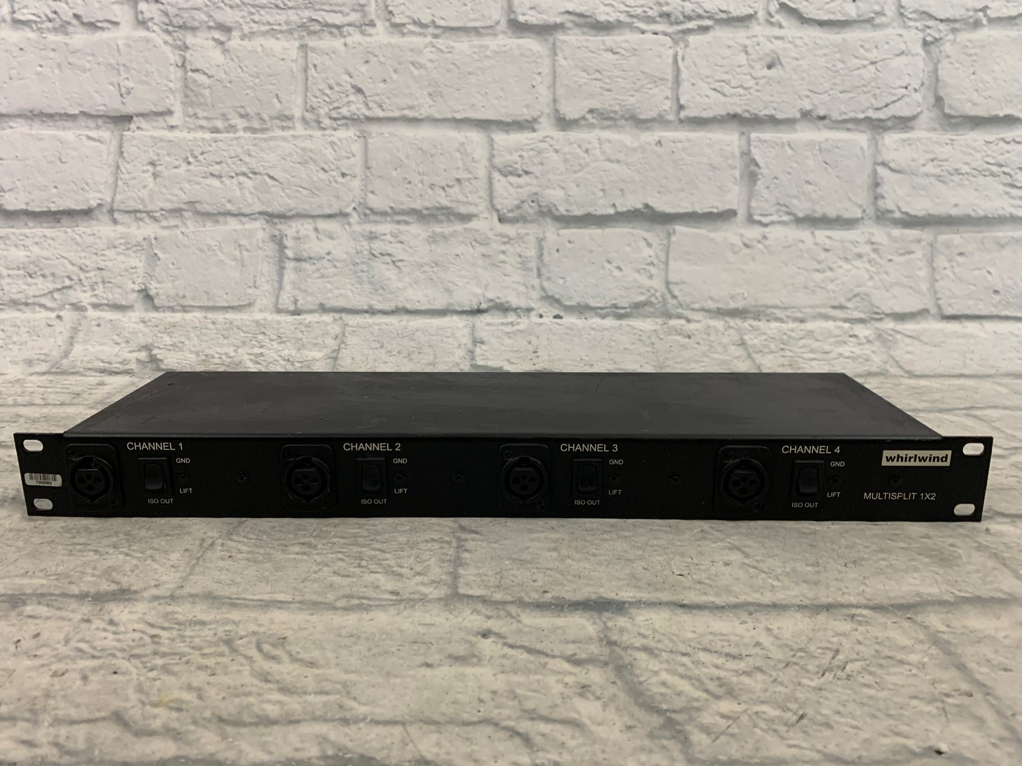 Whirlwind Multisplit 1X2 Rack Splitter
