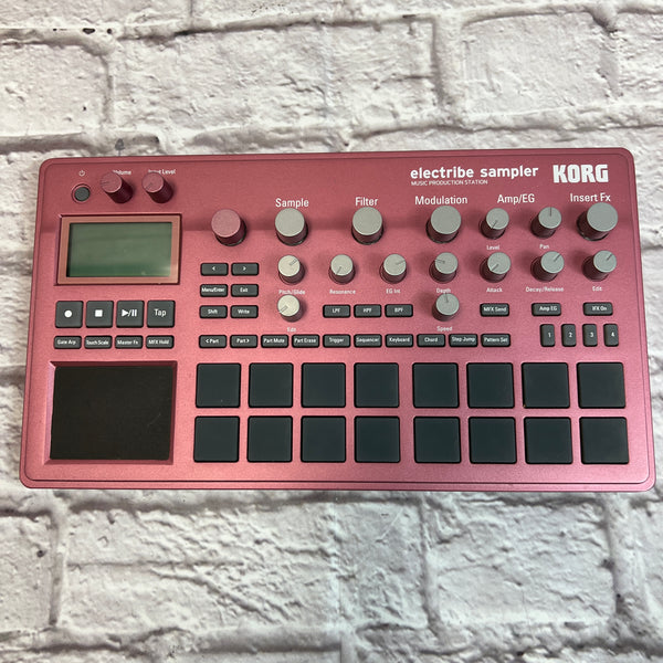 Electribe Sampler 2 Red with Power Supply Evolution Music