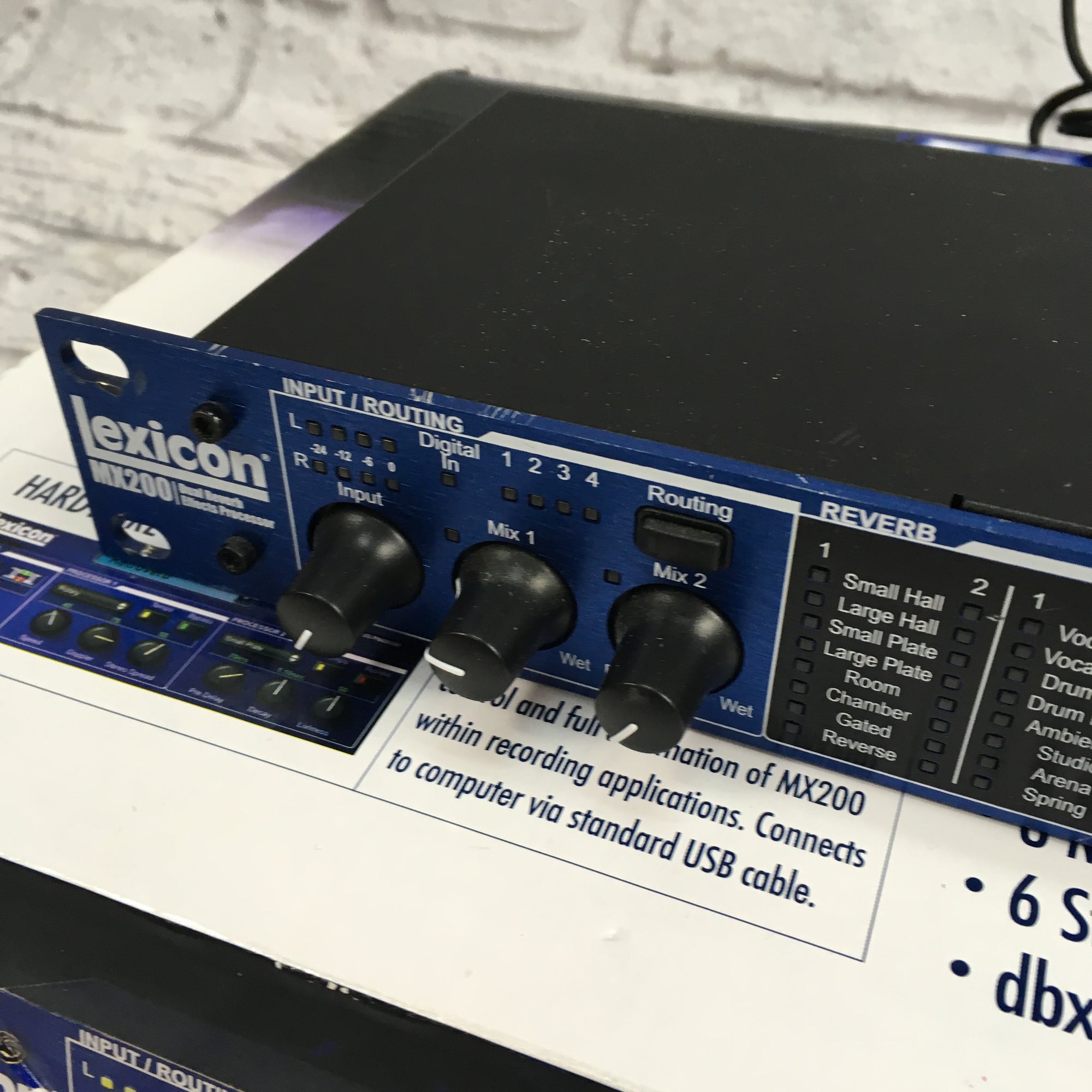 Lexicon MX200 Dual Reverb Rack - Evolution Music