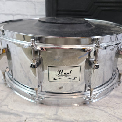 Pearl Steel Snare Starter Kit w/ Stand, Practice Pad and Case