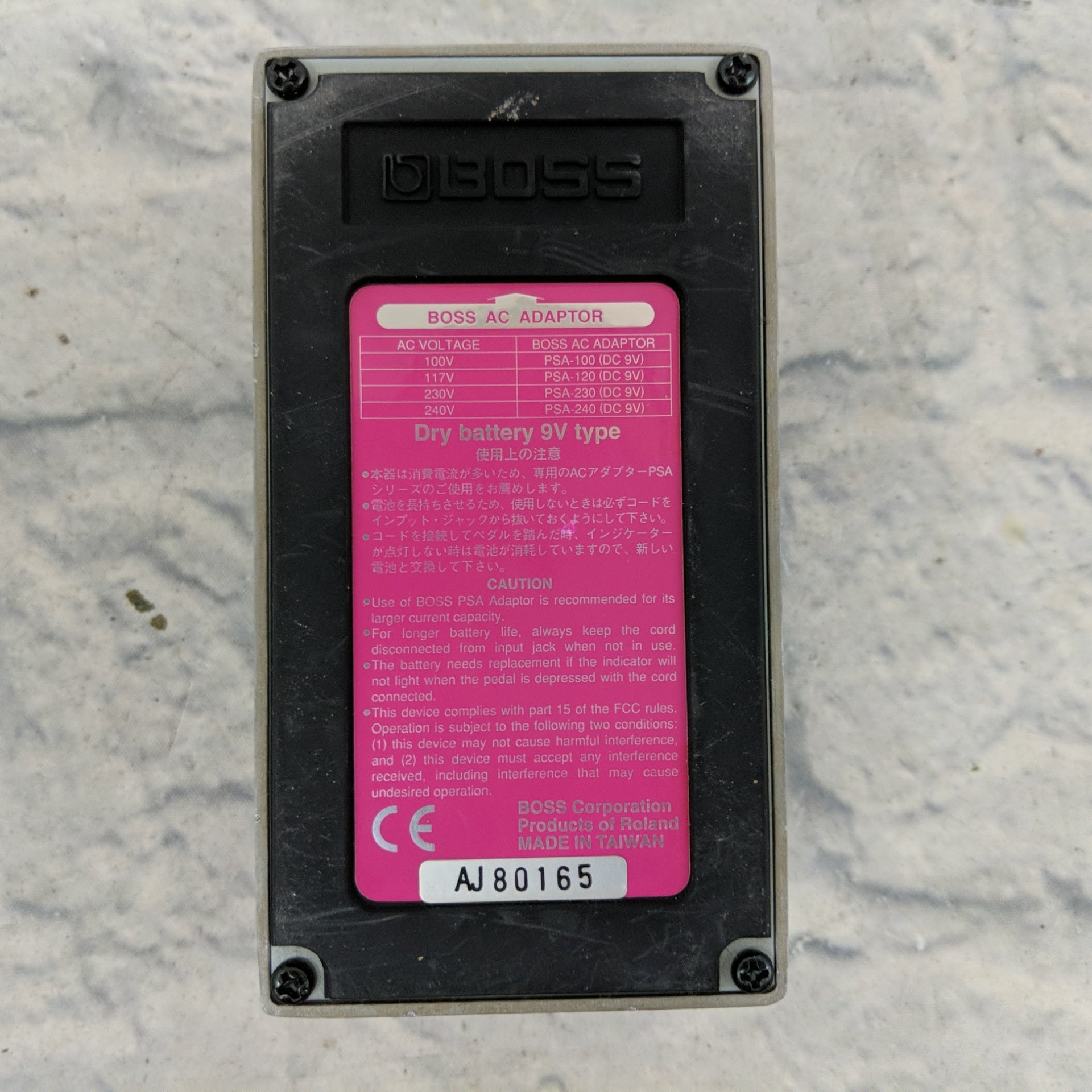 Boss Bass Synthesizer SYB-3