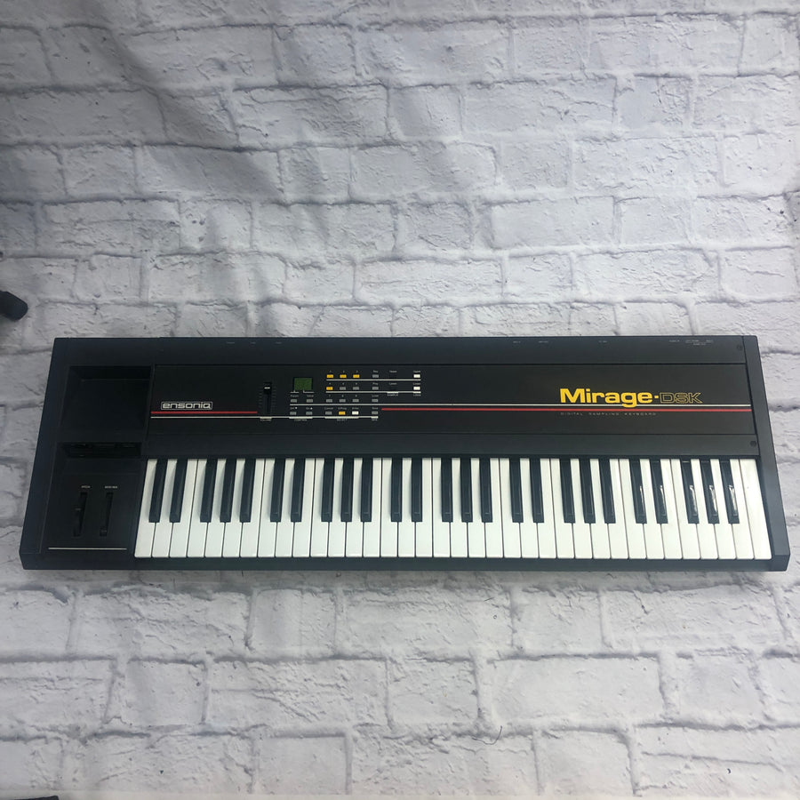 Ensoniq Mirage DSK Sampling Synth - Missing Boot Disk