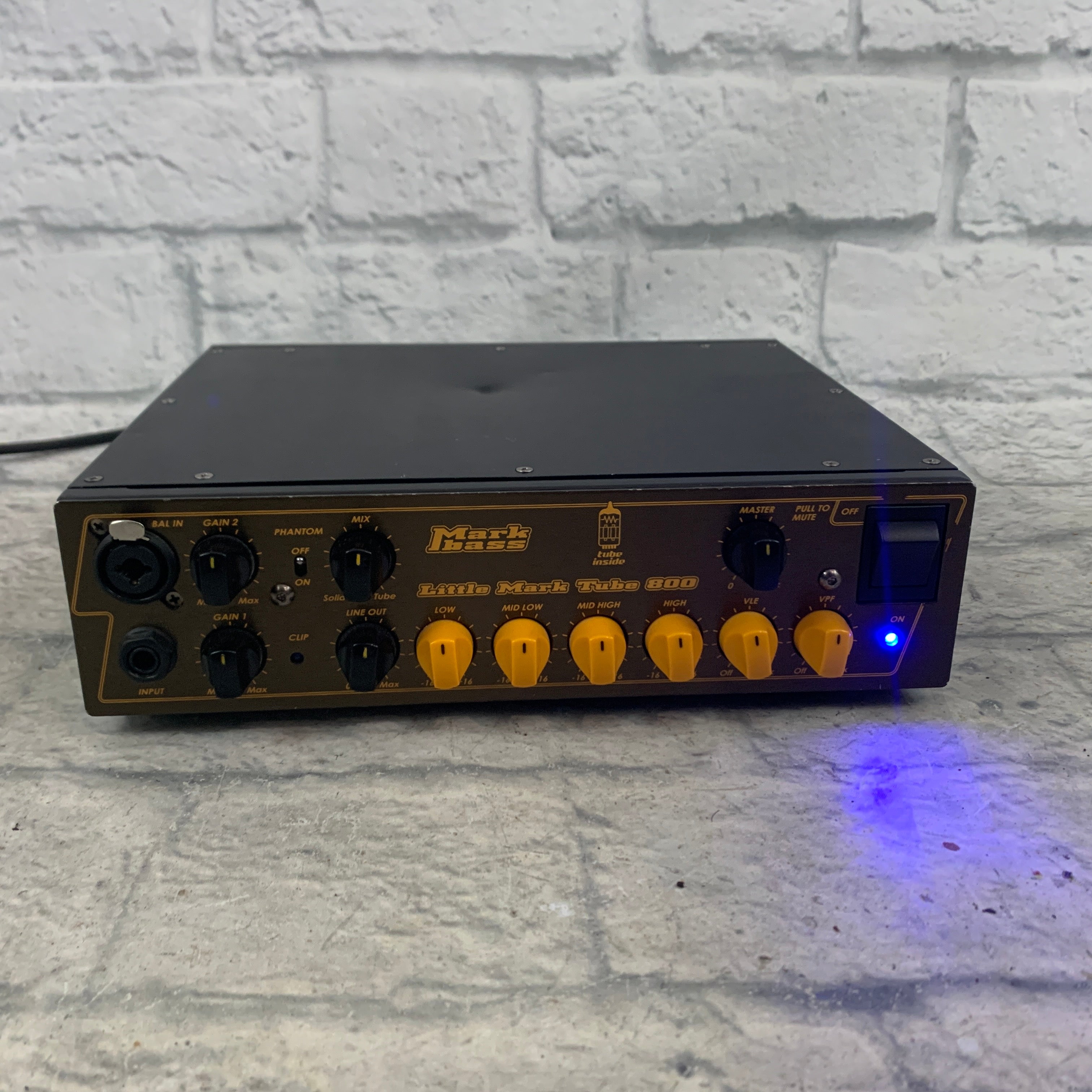 ベース Markbass Little Mark Tube 800 Little Mark Tube 800 – Markbass