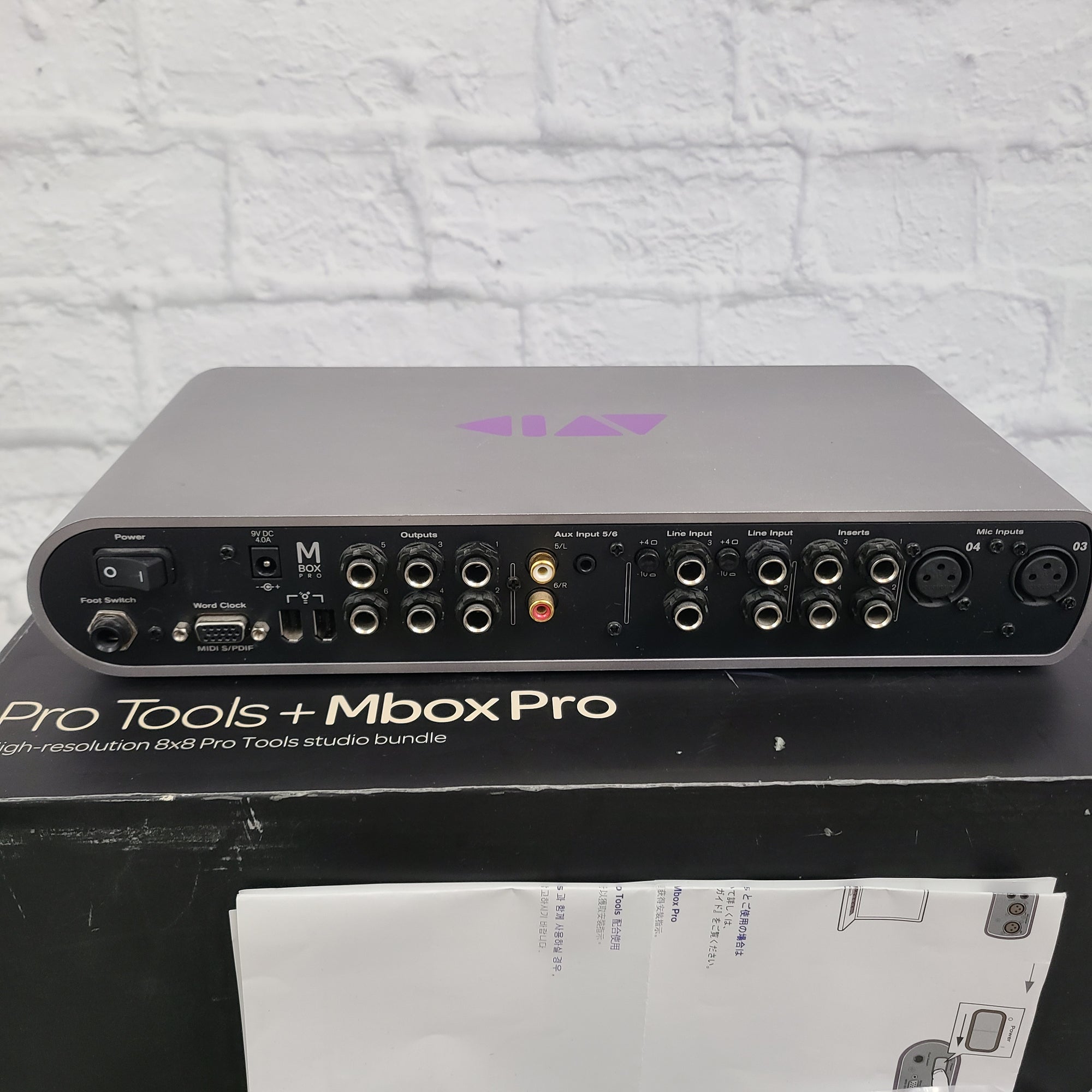 Avid Pro tools Studio Audio Interface w/ Box and Accessories
