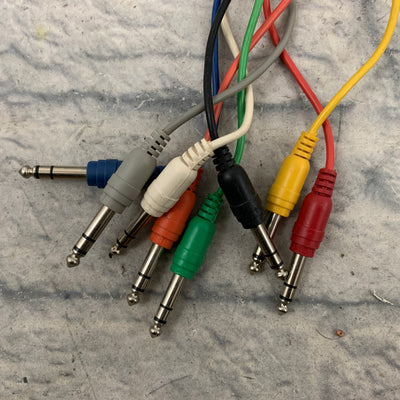 Hosa STX-802M Male XLR to TRS Balanced 1/4" 2M (6.6 feet) Snake