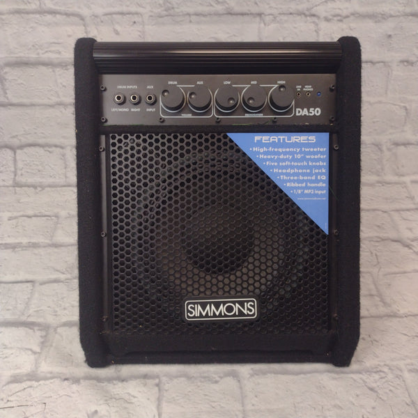 Simmons DA50 Electronic Drum Amplifier Evolution Music