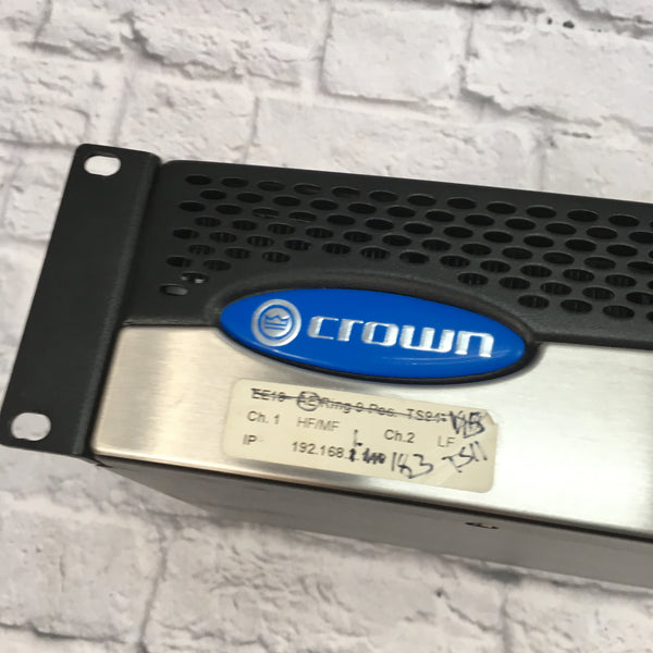 Crown CTS2000 Power Amp with BBY P.I.P Card Installed Evolution