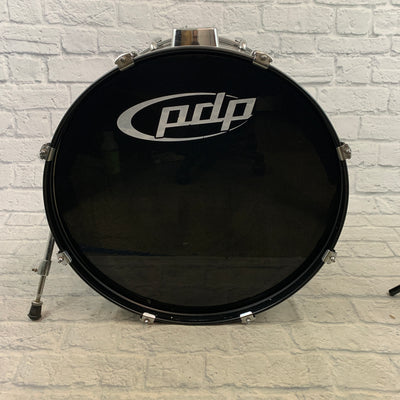 PDP Pacific Drums & Percussion EZ Series 22" Kick Black Wrap