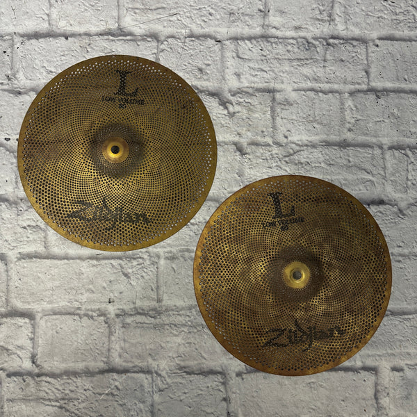 Zildjian 13 Low Volume Hi Hat Cymbal Pair Hi Hats Evolution Music