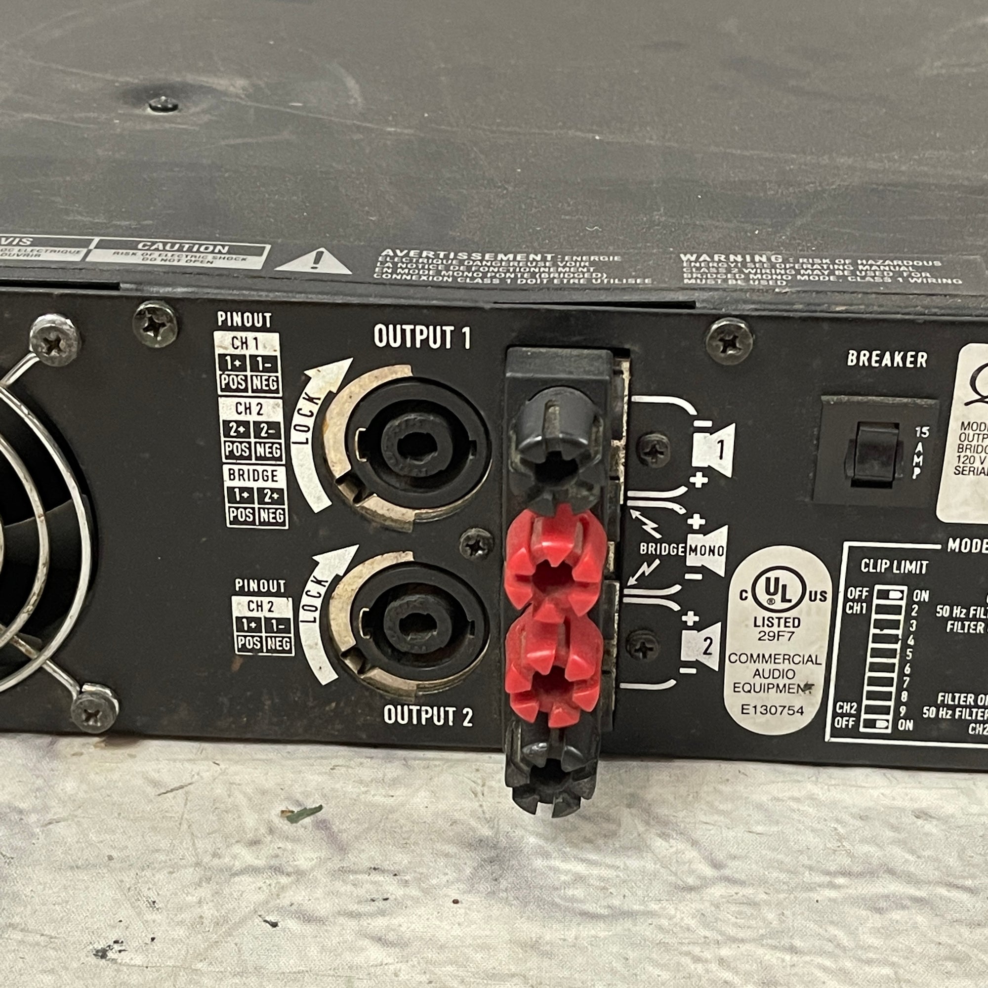 QSC Pro 3000 Watt PLX3002 Power Amp