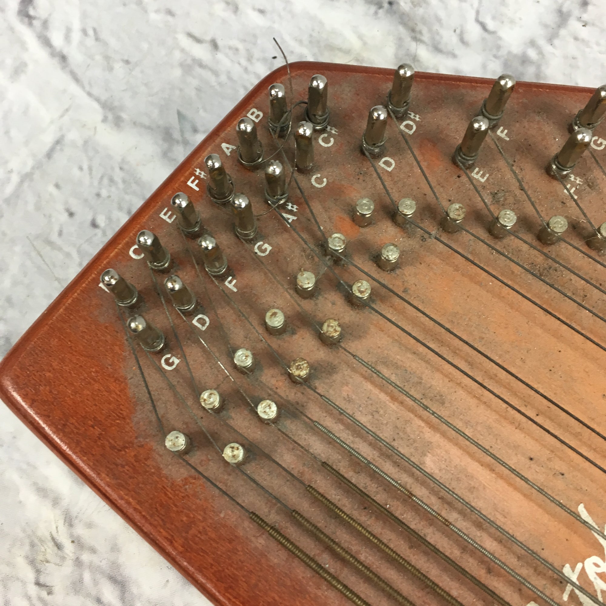 Vintage Oscar Schmidt Auto Harp As-Is