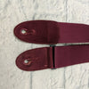 Levy's M8 Red 2" Guitar Strap with Leather Ends