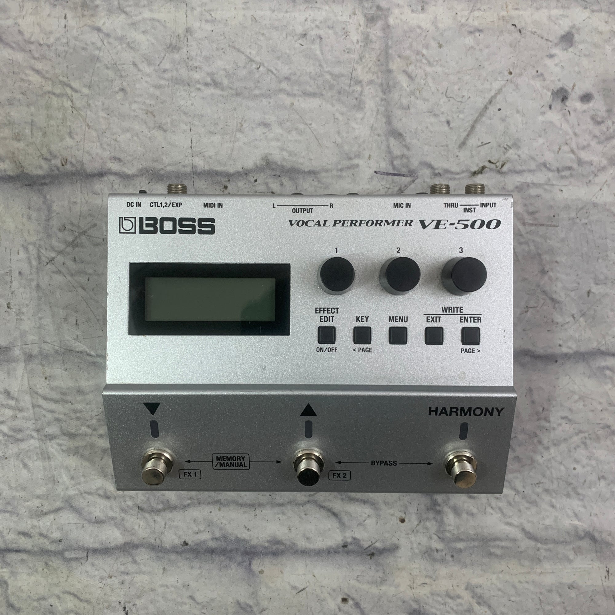 Boss Vocal Performer VE-500 Effect Pedal - Evolution Music