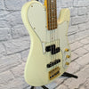 Fernandes TEB-1 Telecaster Bass Aged Olympic White MIJ w/case - Rare 1990s New Old Stock!