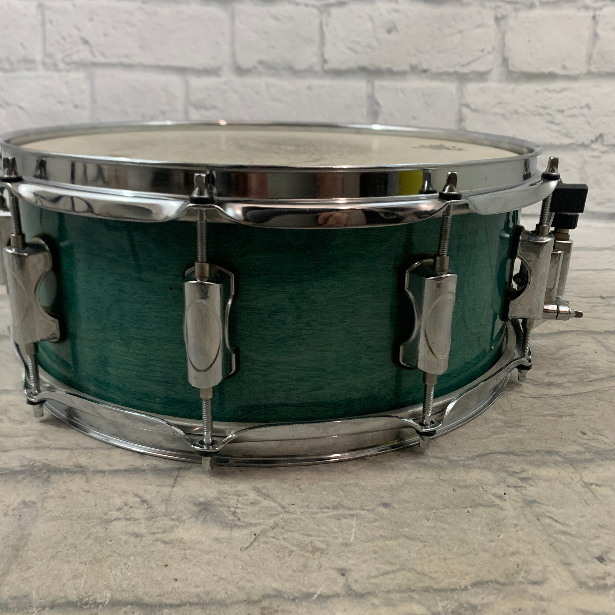 Taye 5" x 14" Snare - Transparent Teal