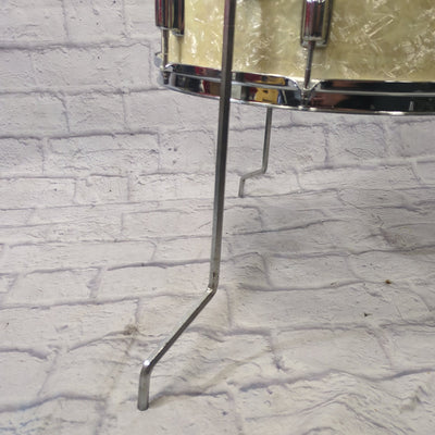 Rogers Vintage 16x16 White Marine Pearl Fullerton Floor Tom