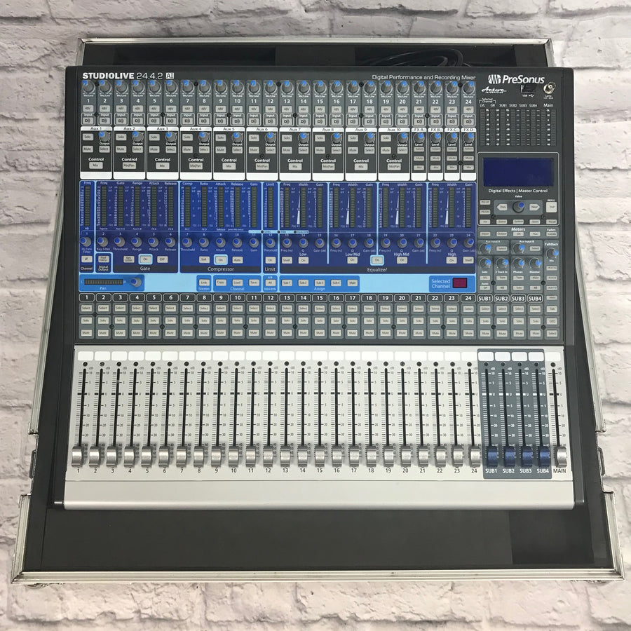 Presonus StudioLive 24.4.2 AI Console w/ Flight Case