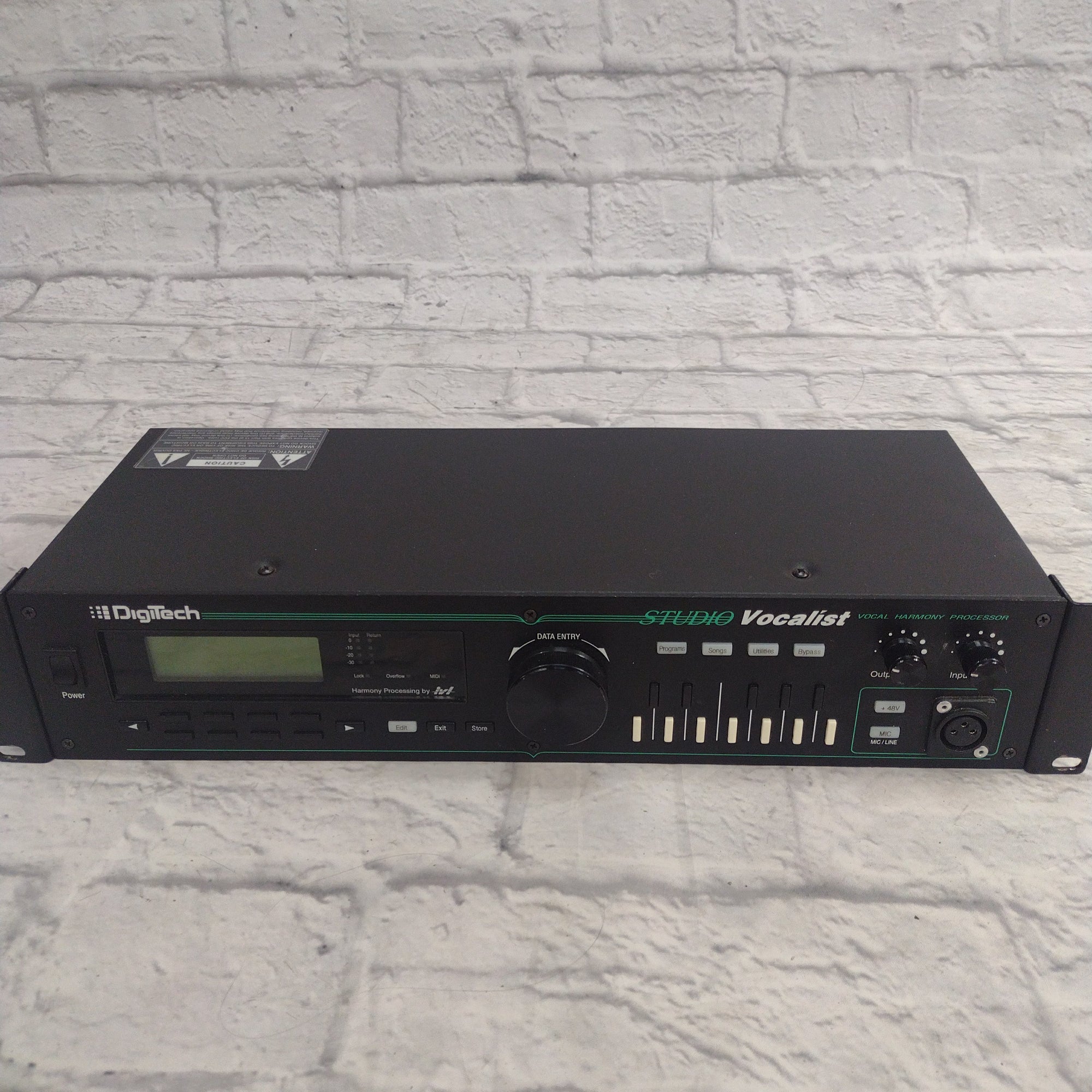 Digitech Studio Vocalist Vocal Harmony Processor Rack